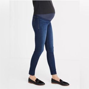 Madewell maternity skinny over the belly jeans, size 30